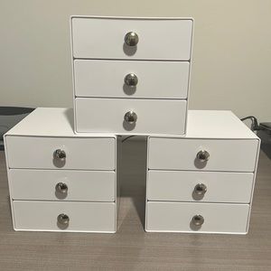 Drawer organizers (set of 3)